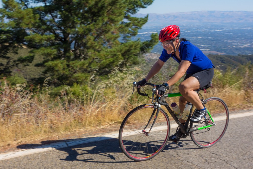 Still smiling up Montebello