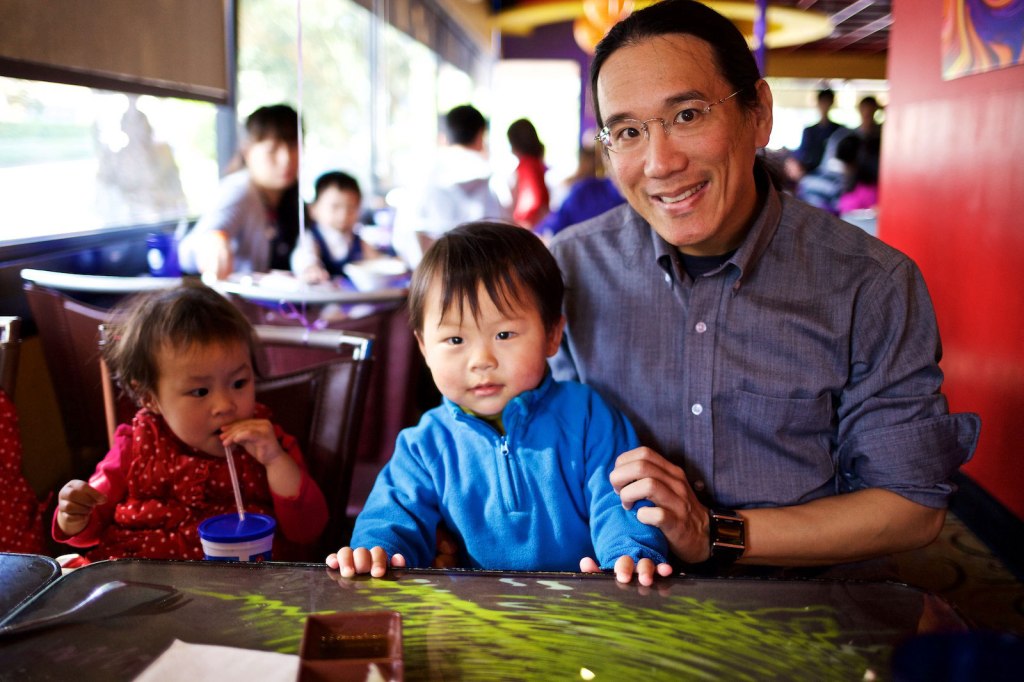 The outfit at Moonstar Buffet in Daly City, CA.