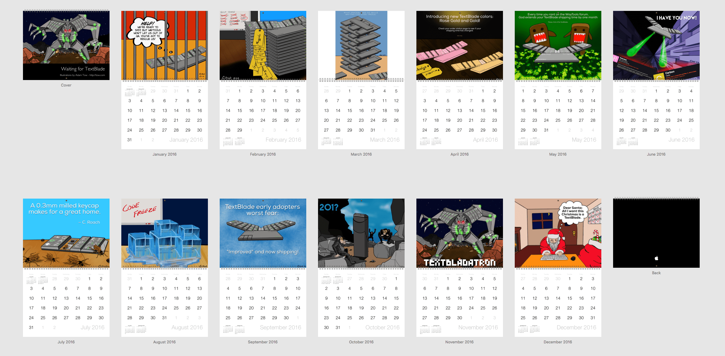 Waiting for TextBlade