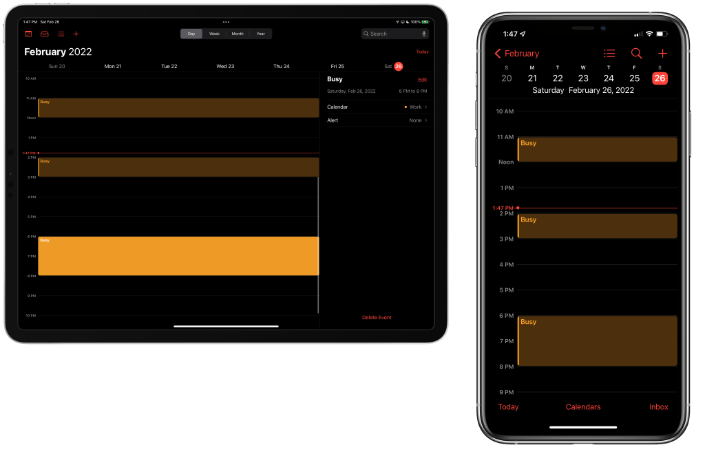 Syncing Delegated Free/Busy Google Calendars to iOS and&nbsp;iPadOS