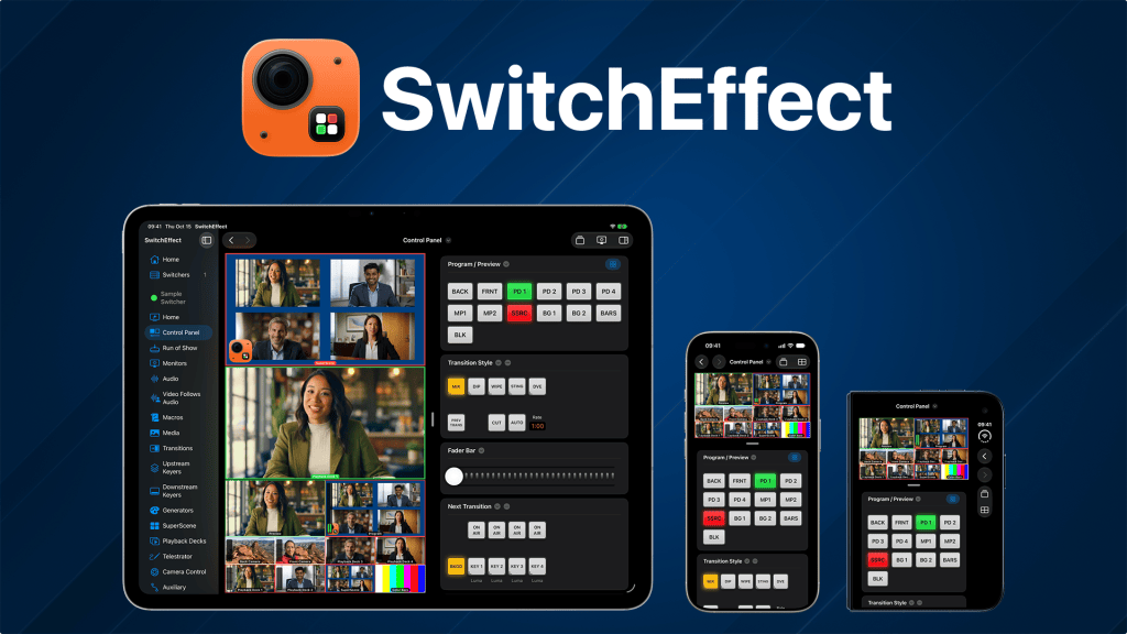Introducing SwitchEffect: A Video Production Studio for iPhone and iPad